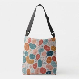 Minimal Cute Seamless Colorful Pattern Crossbody Bag