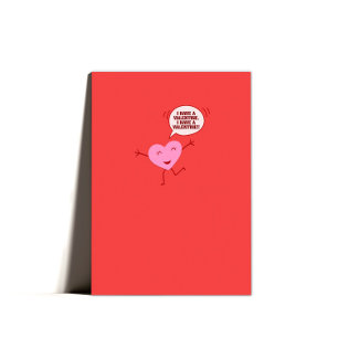 Minimal Cute Valentines Day Card