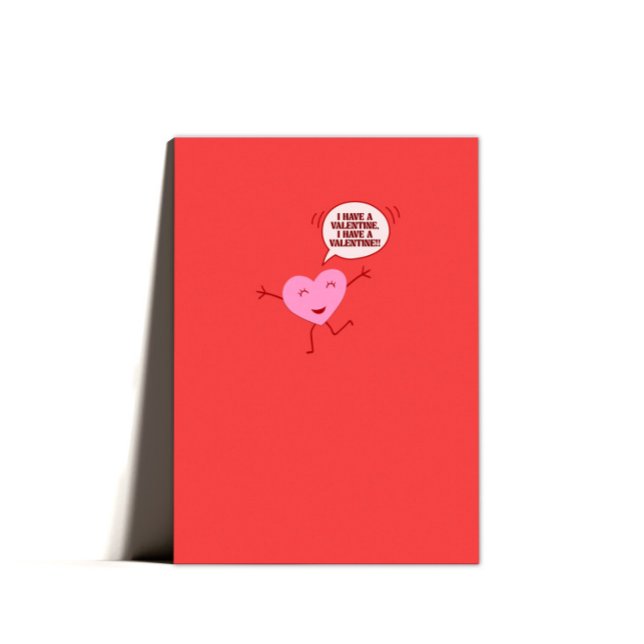Minimal Cute Valentines Day Card (Creator Uploaded)