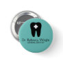Minimal Dentist Logo Light Teal Dental Office Button