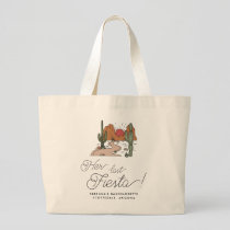 Minimal Desert Fiesta Bachelorette Weekend Large Tote Bag