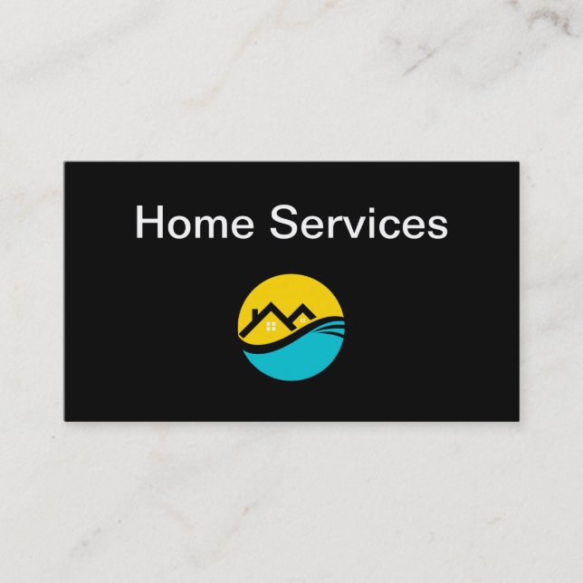 Minimal Design Drone Photography Business Card (Front)