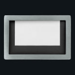 Minimal Design - Rectangular Belt Buckle<br><div class="desc">Minimal and minimalist. You can easily add image or change background color by clicking the customize button.</div>
