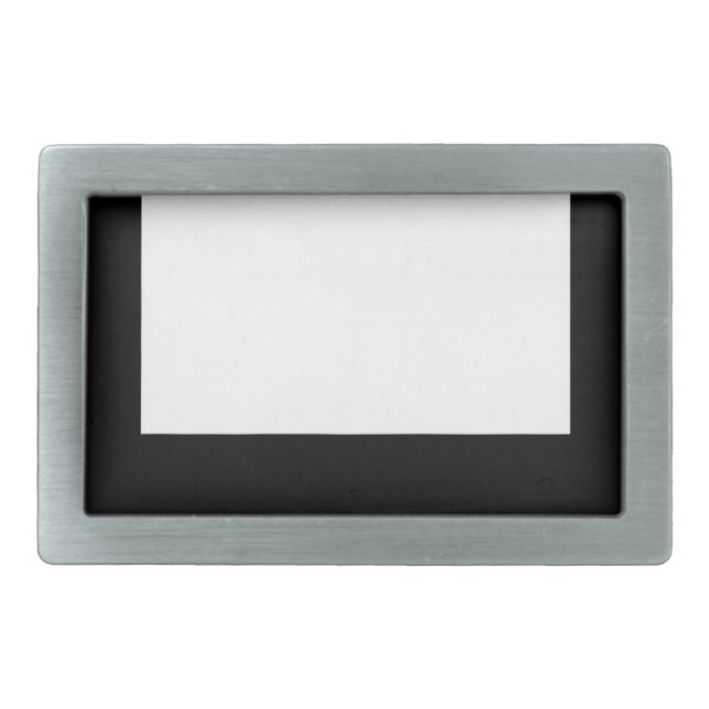 Minimal Design - Rectangular Belt Buckle (Front)
