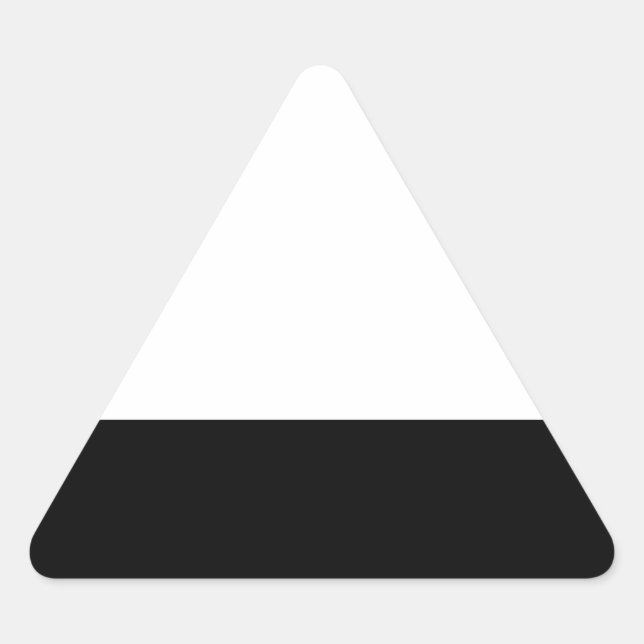 Minimal Design - Triangle Sticker (Front)