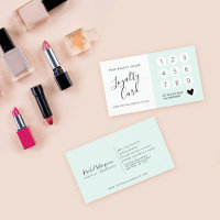 Minimal Elegant Mint Green White Script