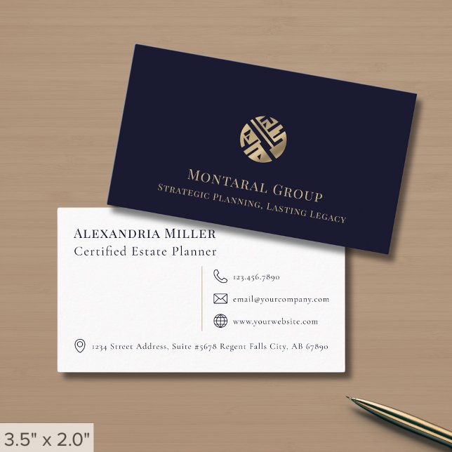 Minimal Elegant Professional Business Card (Creator Uploaded)