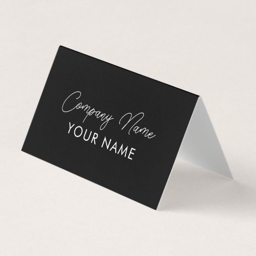 Minimal Elegant Salon Business Card | Modern Hair