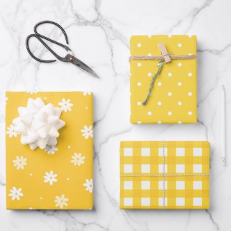 Minimal Elegant Sunflower Yellow Spring Easter