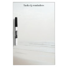 Minimal faded ocean and custom title