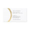 Minimal Faux Gold Brushstroke Circle Photographer