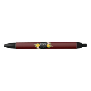 Minimal Floral Wreath Beauty Salon Business Suite Pen