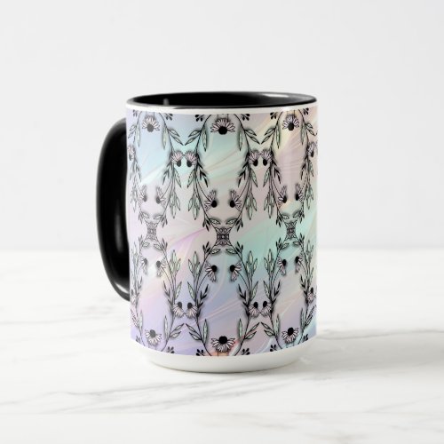 Minimal Flower Coffee Mug