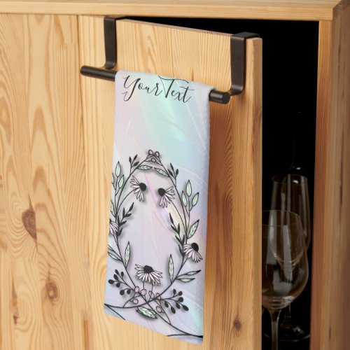 Minimal Flower Kitchen Towels