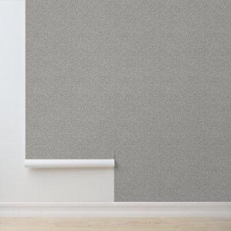 Minimal French Woven Linen Smoky Grey Grasscloth