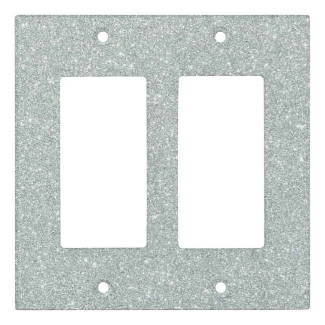 Minimal Glitter Light Switch Covers (Front)