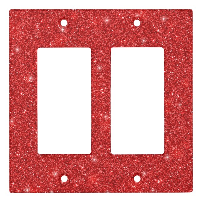 Minimal Glitter Light Switch Covers (Front)