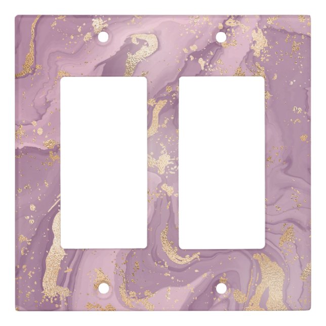 Minimal Glitter Light Switch Covers (Front)