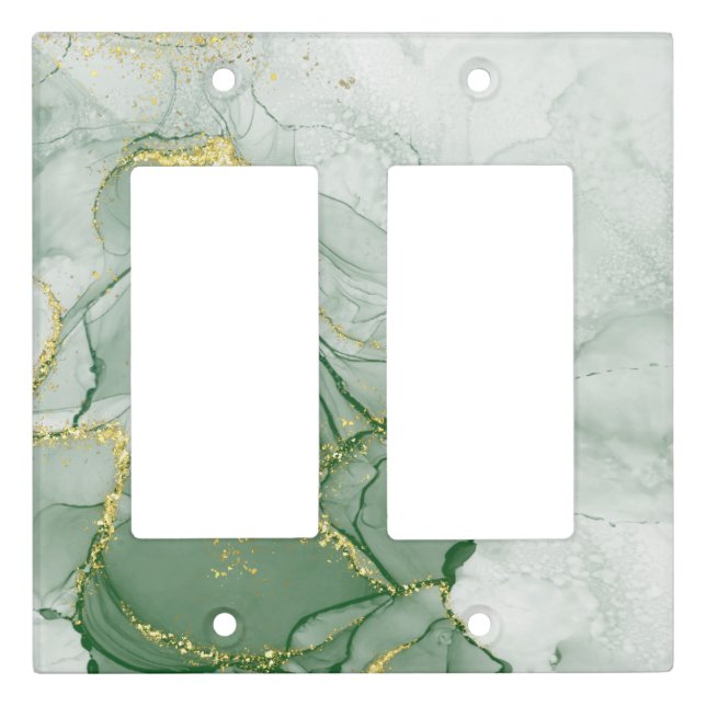 Minimal Glitter Light Switch Covers (Front)