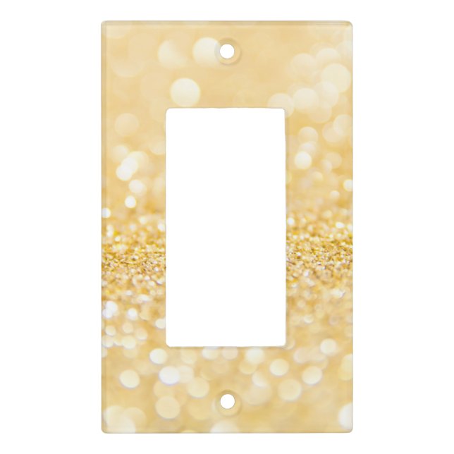 Minimal Glitter Light Switch Covers (Front)