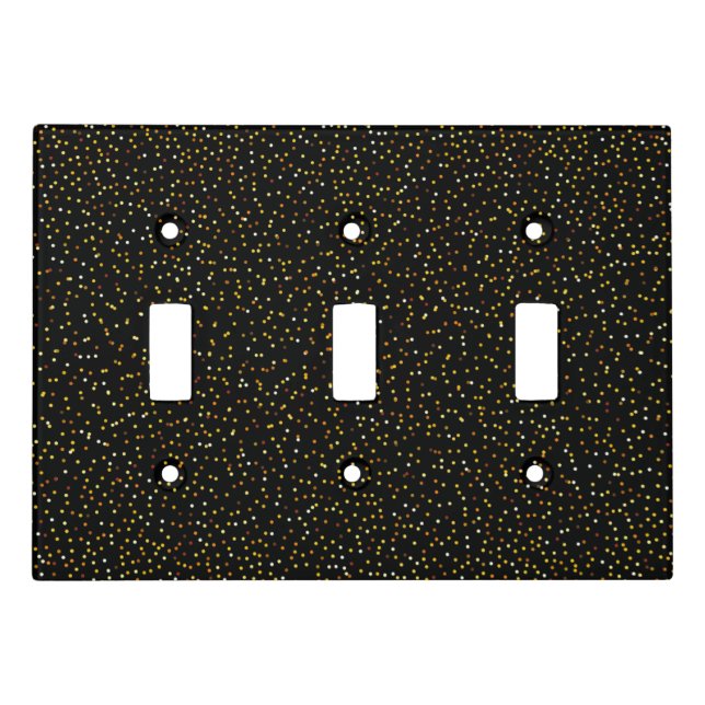 Minimal Glitter Light Switch Covers (Front)