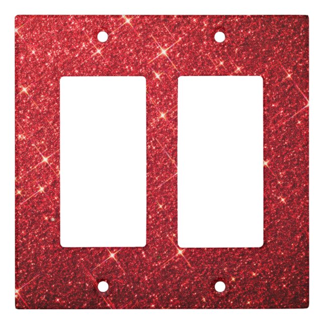 Minimal Glitter Light Switch Covers (Front)