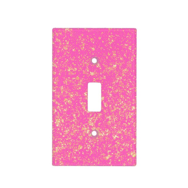 Minimal Glitter Light Switch Covers (Front)