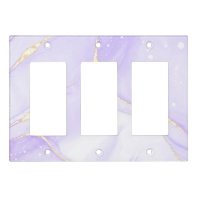 Minimal Glitter Light Switch Covers (Front)