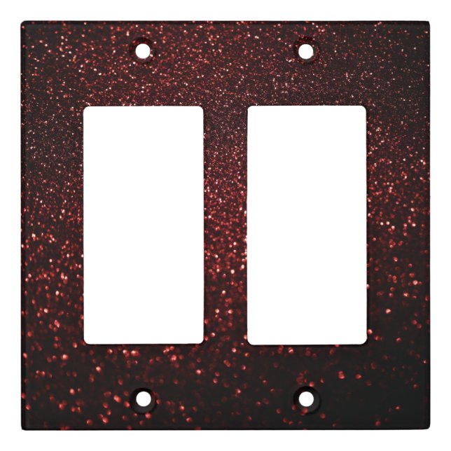 Minimal Glitter Light Switch Covers (Front)