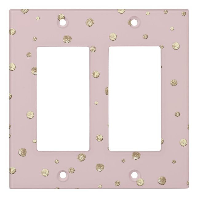 Minimal Glitter Light Switch Covers (Front)