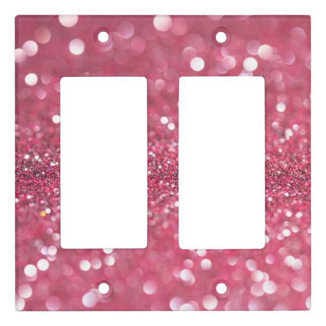 Minimal Glitter Light Switch Covers (Front)