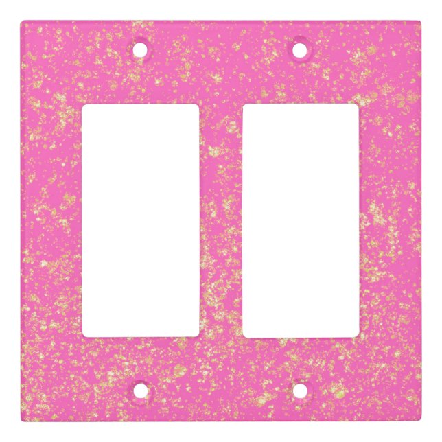 Minimal Glitter Light Switch Covers (Front)