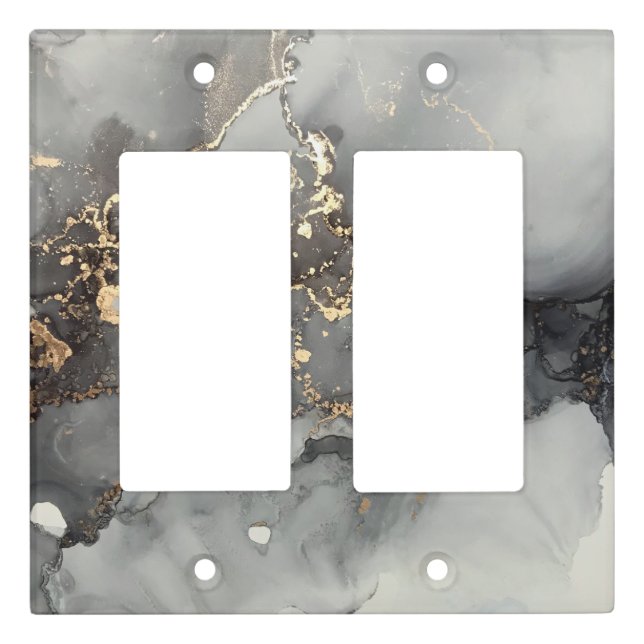 Minimal Glitter Light Switch Covers (Front)