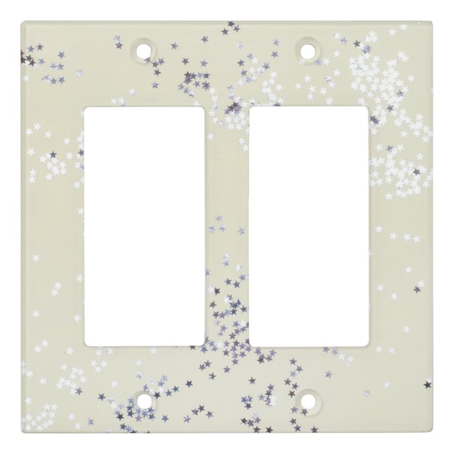 Minimal Glitter Light Switch Covers (Front)