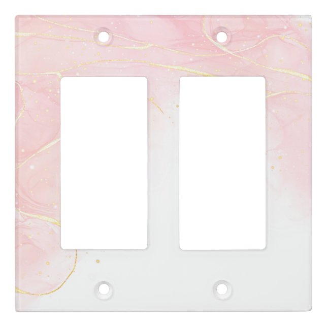 Minimal Glitter Light Switch Covers (Front)