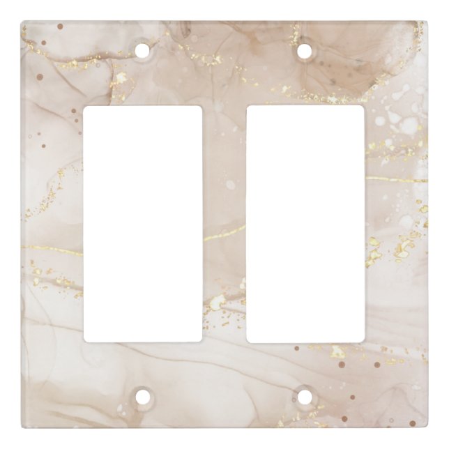 Minimal Glitter Light Switch Covers (Front)