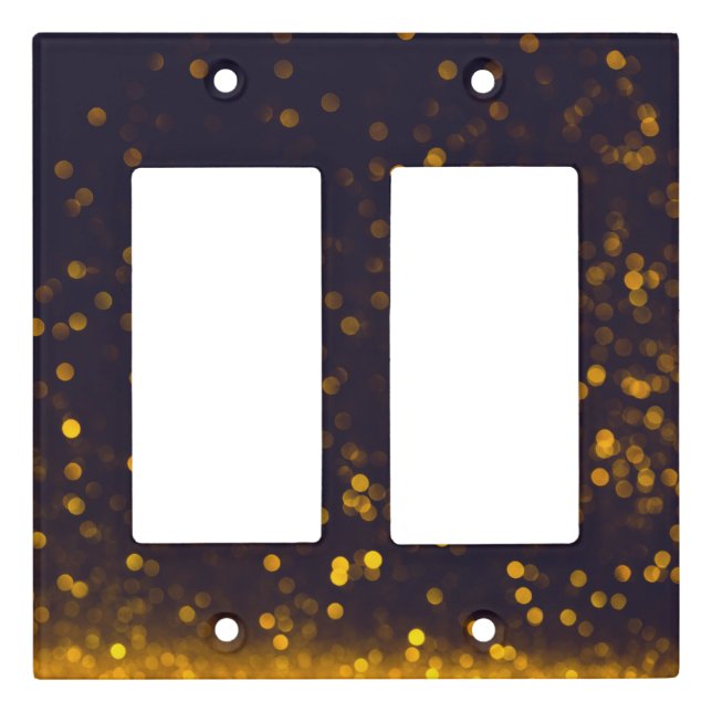 Minimal Glitter Light Switch Covers (Front)