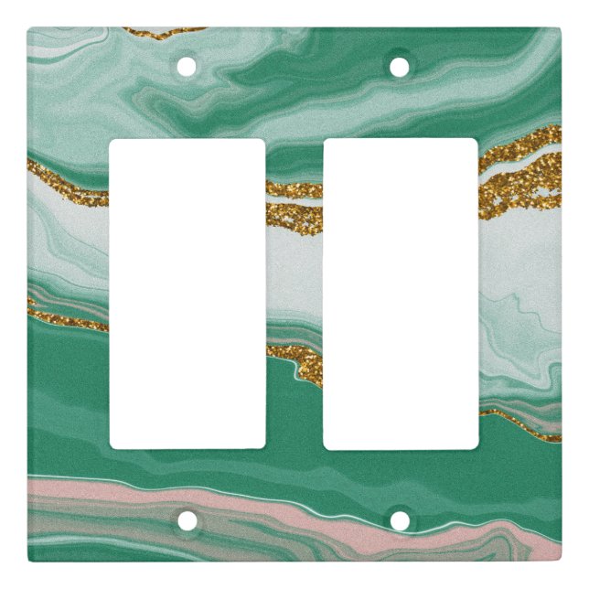Minimal Glitter Light Switch Covers (Front)