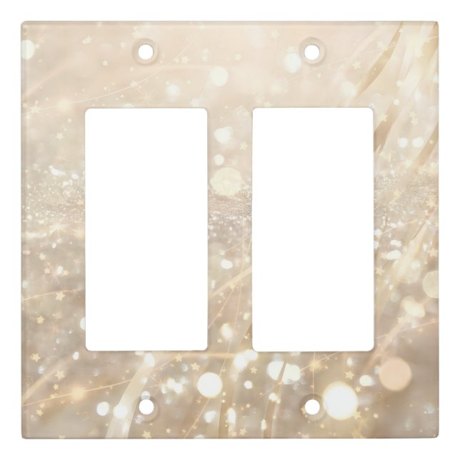 Minimal Glitter Light Switch Covers (Front)