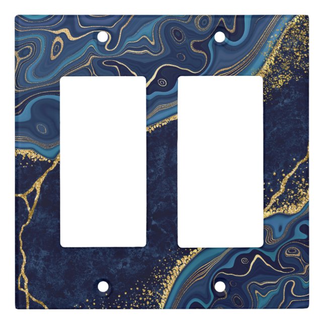Minimal Glitter Light Switch Covers (Front)