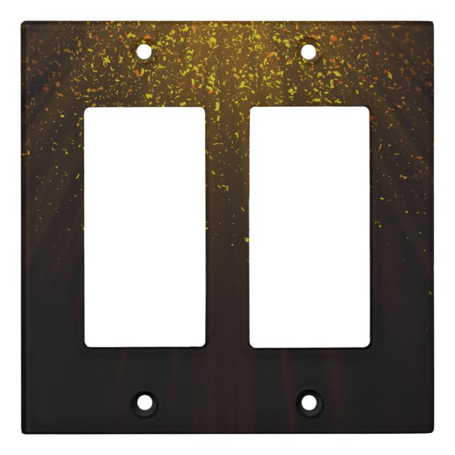 Minimal Glitter Light Switch Covers (Front)