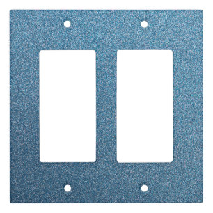Minimal Glitter Light Switch Covers
