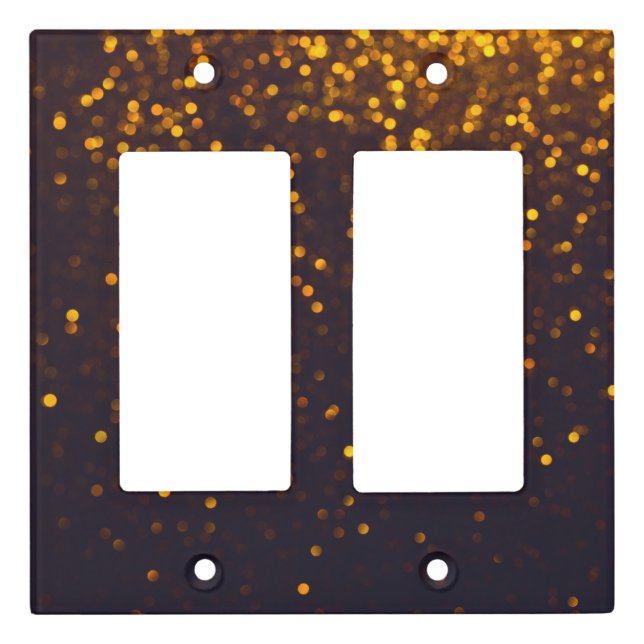 Minimal Glitter Light Switch Covers (Front)