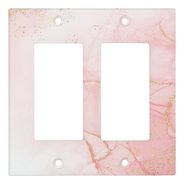 Minimal Glitter Light Switch Covers (Front)