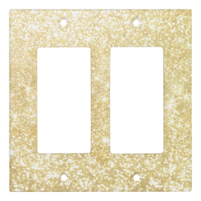 Minimal Glitter Light Switch Covers (Front)