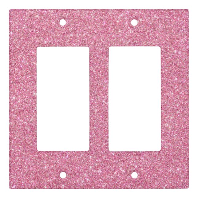 Minimal Glitter Light Switch Covers (Front)