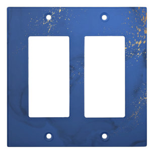 Minimal Glitter Light Switch Covers