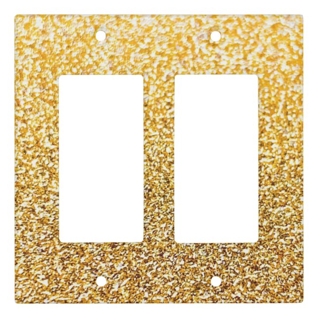 Minimal Glitter Light Switch Covers (Front)
