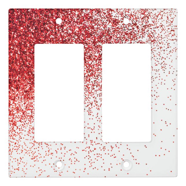 Minimal Glitter Light Switch Covers (Front)