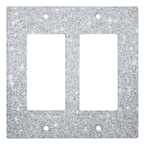 Minimal Glitter Light Switch Covers